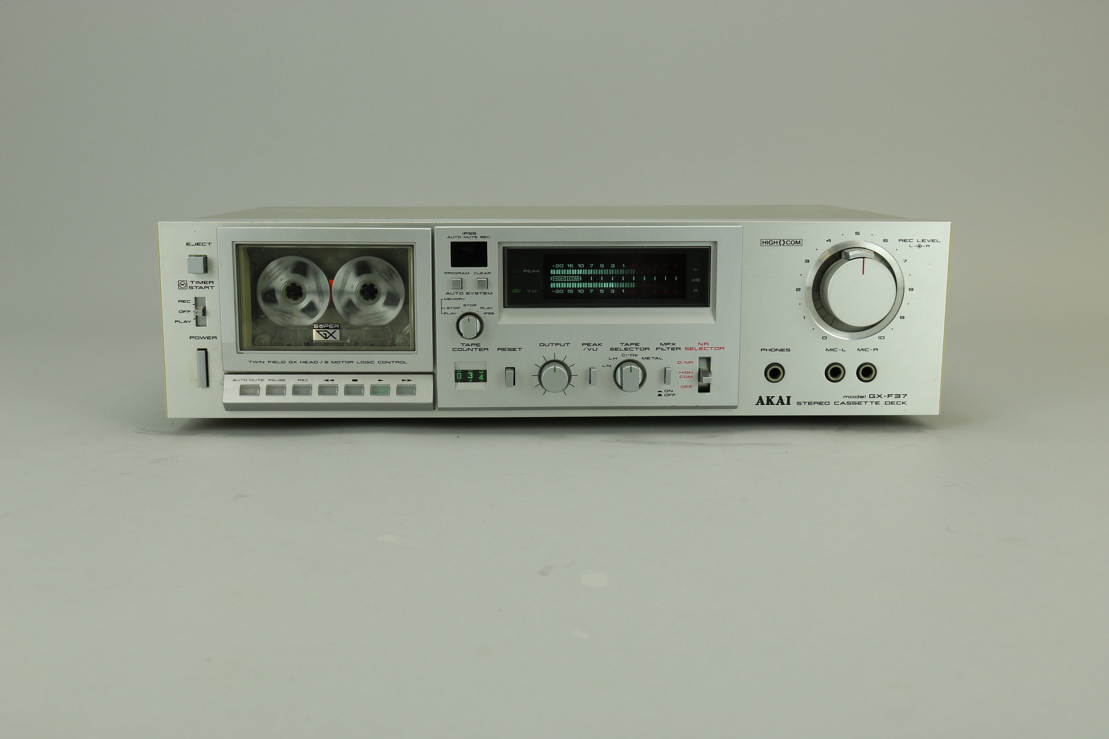 Akai GX-F37 with HiCom !